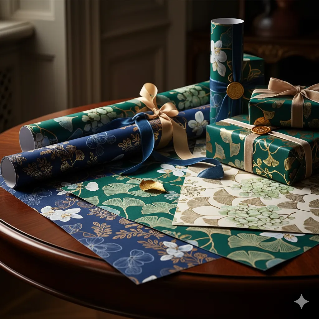 Premium wrapping paper collection